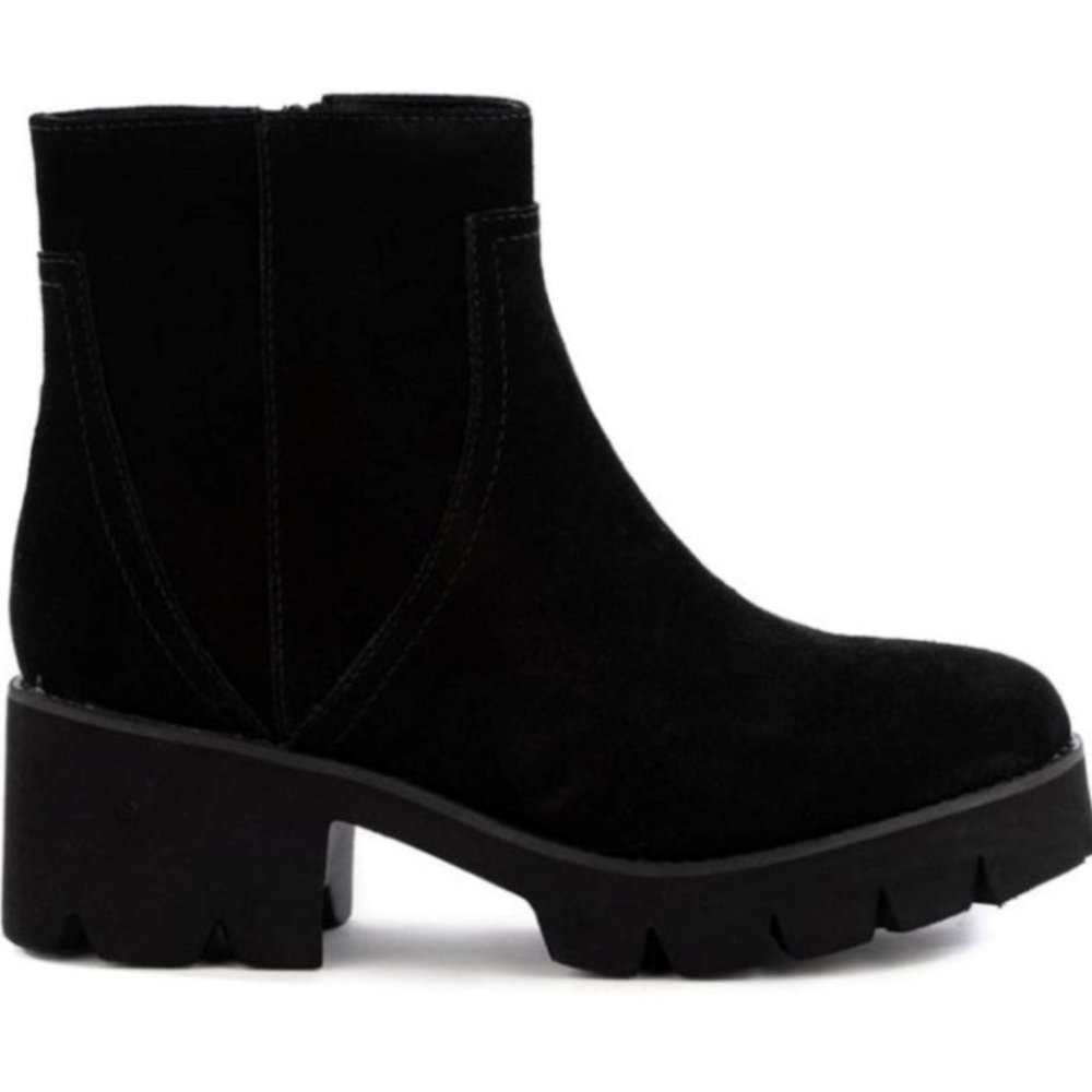 Seychelles Engaging Ankle Platform Combat Boot